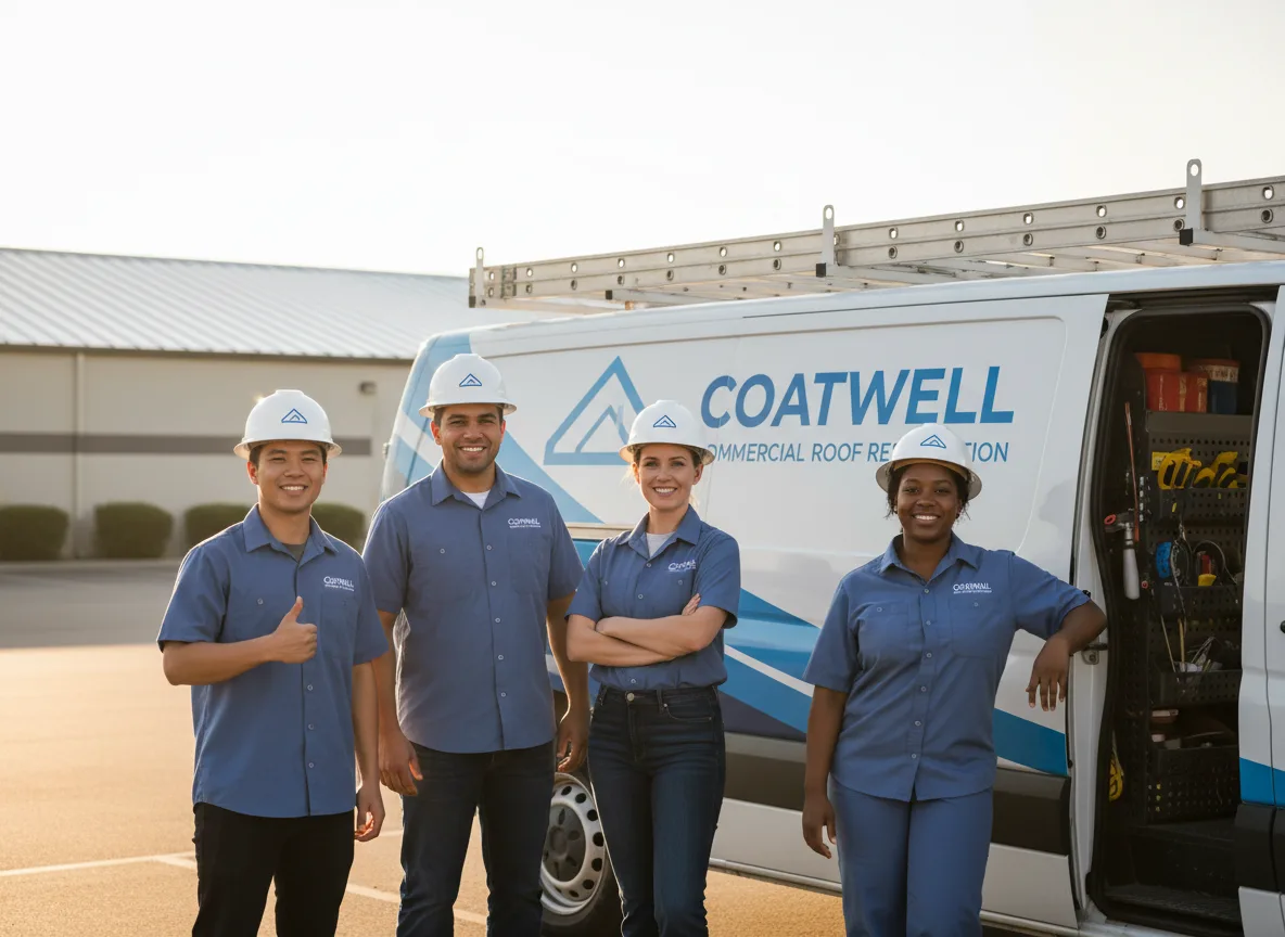 Commercial roof coating company in Central, AZ